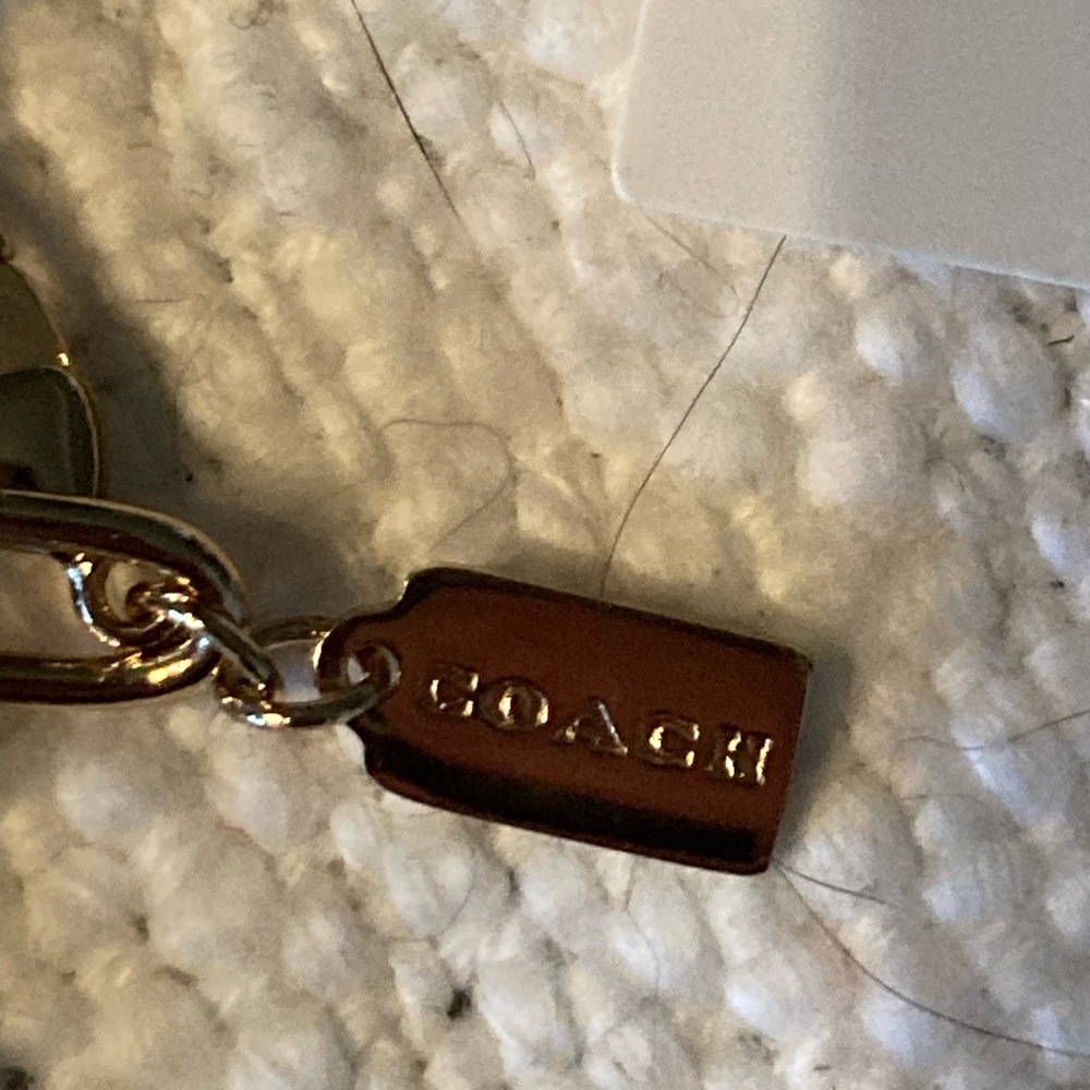 Coach Gold Chain-Link Bracelet - Picture 3 of 4